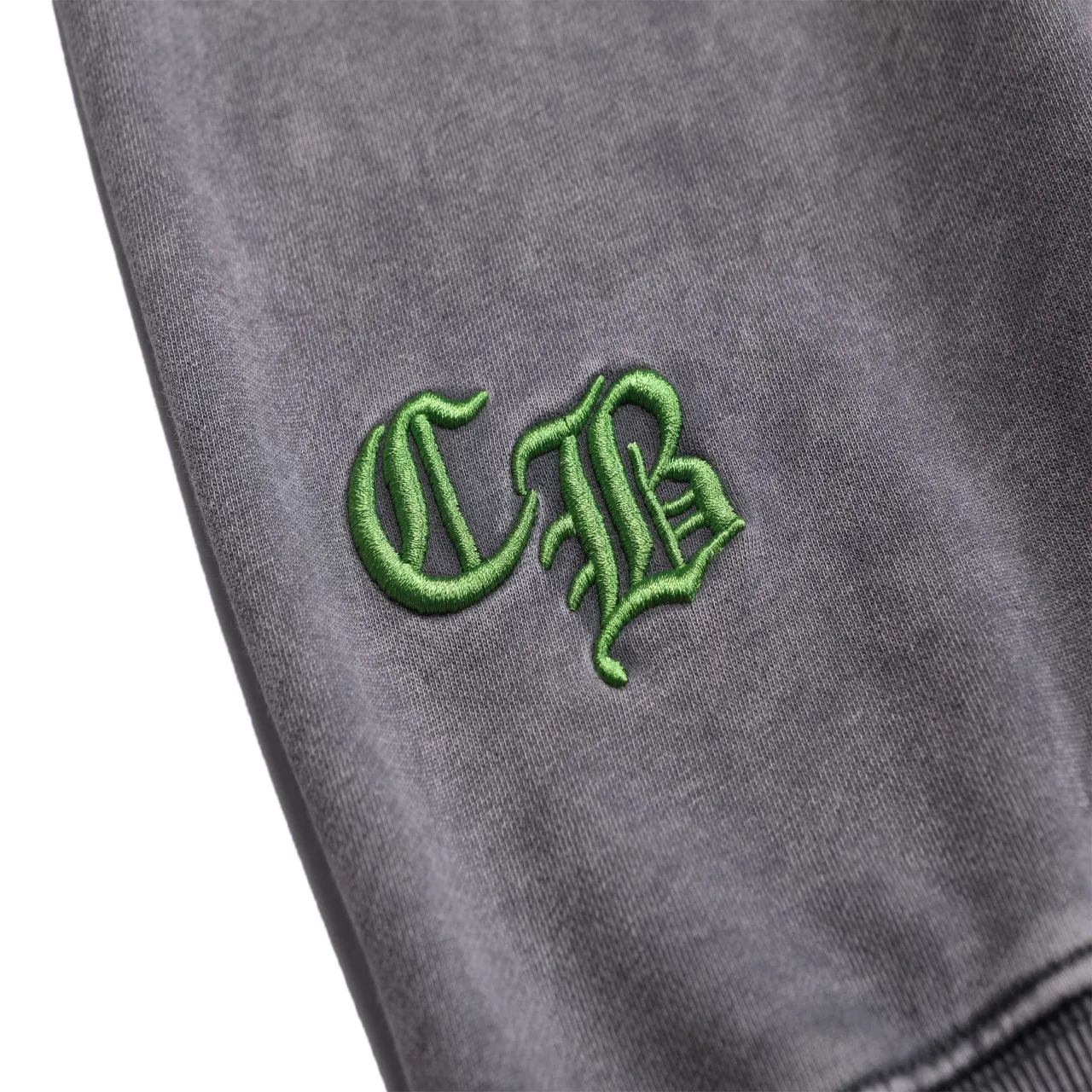 P320 Chrome Hearts Chrome Hearts Horseshoe Stamped Embroidered Round Neck Sweatshirt Size: S M L XL Color: Batik Gray